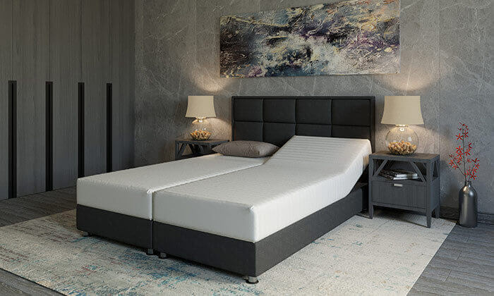1 מיטה זוגית אורתופדית RAM DESIGN דגם לואיג'י